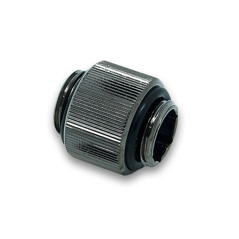 EKWB EK-AF Extender 12mm M-M G1/4 - Black Nickel - وصلات أنابيب